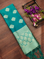 image, Paithani Silk Blend Traditional Ethnic Banarasi Woven Patola Dupatta For WOMEN | DEVANGI
