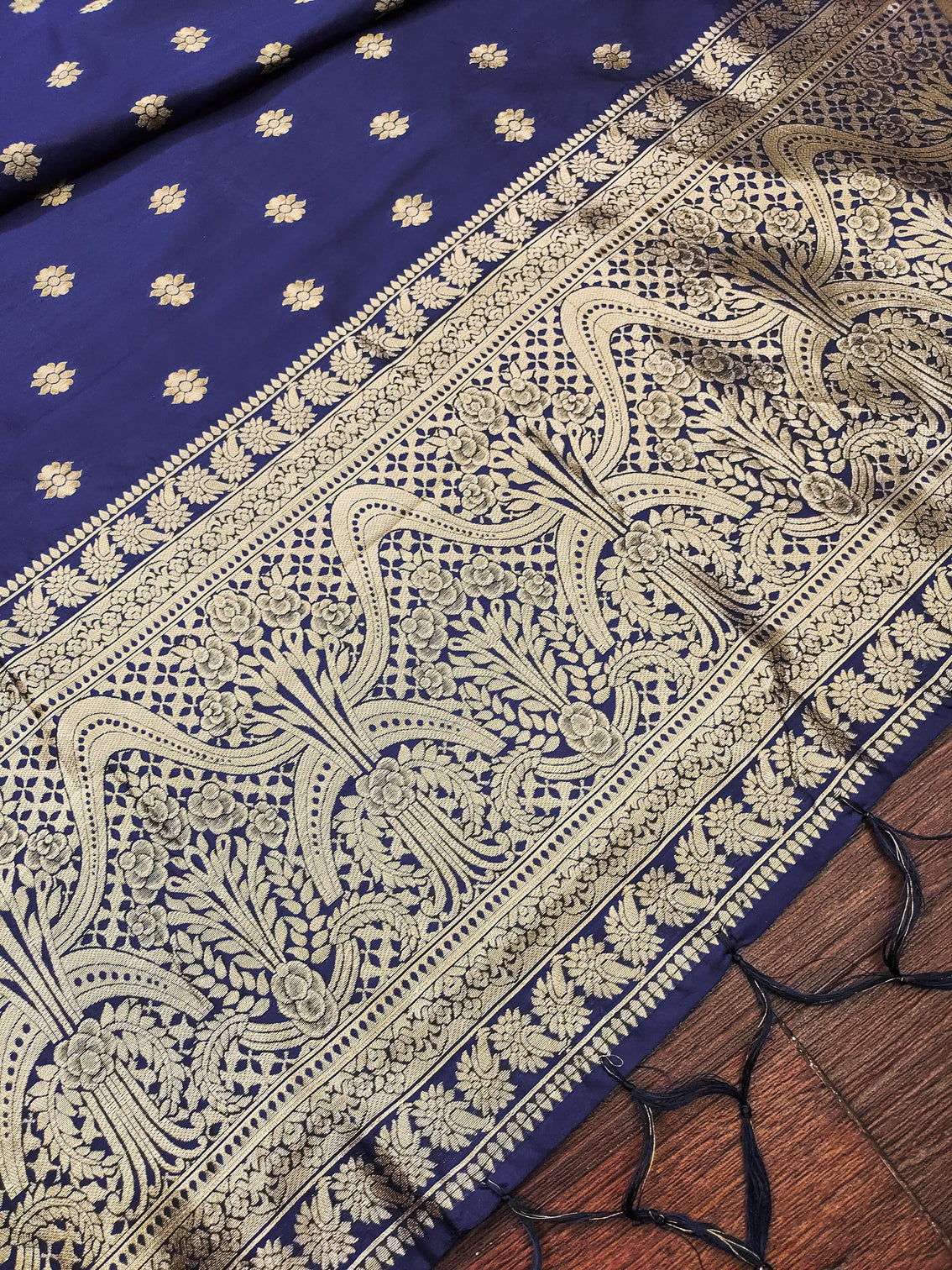 Floral Banarasi Silk Blend Traditional Ethnic Woven Patola Dupatta For WOMEN | DEVANGI