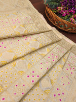 image, Minakari Silk Blend Traditional Ethnic Banarasi Woven Patola Dupatta For WOMEN | DEVANGI