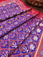 image, Floral Multi Color Silk Blend Traditional Ethnic Banarasi Woven Patola Dupatta For WOMEN | DEVANGI