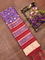 image, Floral Multi Color Silk Blend Traditional Ethnic Banarasi Woven Patola Dupatta For WOMEN | DEVANGI