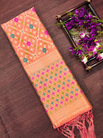 image, Banarasi Silk Blend Traditional Ethnic Woven Patola Dupatta For WOMEN | DEVANGI
