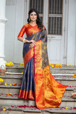 image, Traditional Banarasi Silk Saree for Woman's