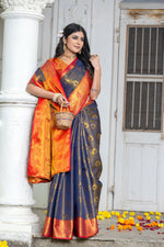 image, Traditional Banarasi Silk Saree for Woman's