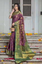 image, Traditional Banarasi Silk Saree for Woman's