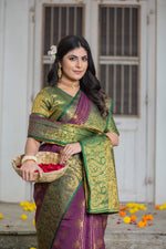 image, Traditional Banarasi Silk Saree for Woman's