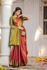 image, Traditional Banarasi Silk Saree for Woman's