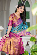 image, Traditional Banarasi Silk Saree for Woman's