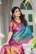 image, Traditional Banarasi Silk Saree for Woman's