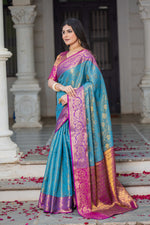 image, Traditional Banarasi Silk Saree for Woman's