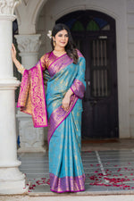image, Traditional Banarasi Silk Saree for Woman's