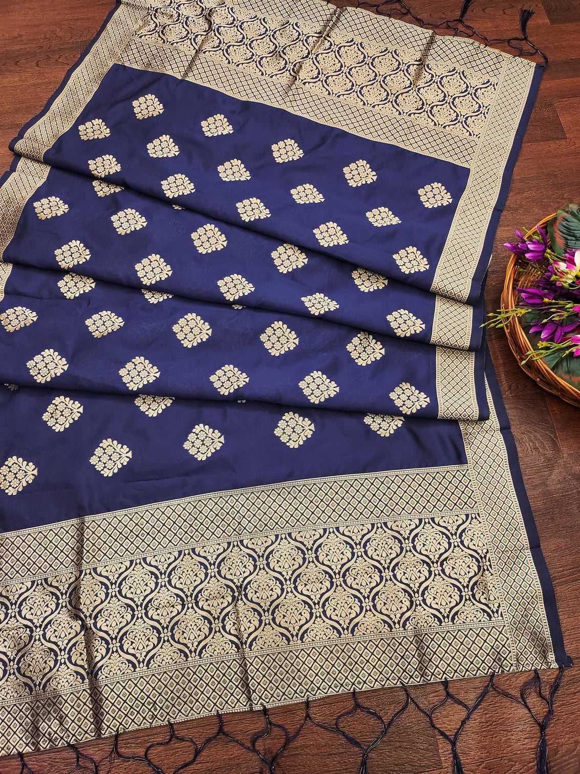 Banarasi Silk Blend Traditional Ethnic Woven Patola Dupatta For WOMEN | DEVANGI