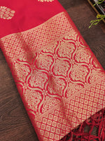 image, Floral Paithani Silk Blend Traditional Ethnic Banarasi Woven Patola Dupatta For WOMEN | DEVANGI
