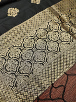 image, Banarasi Silk Blend Traditional Ethnic Woven Patola Dupatta For WOMEN | DEVANGI
