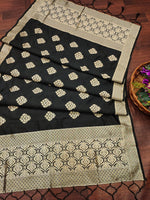 image, Banarasi Silk Blend Traditional Ethnic Woven Patola Dupatta For WOMEN | DEVANGI
