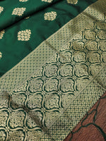 image, Banarasi Silk Blend Traditional Ethnic Woven Patola Dupatta For WOMEN | DEVANGI

