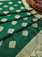 image, Banarasi Silk Blend Traditional Ethnic Woven Patola Dupatta For WOMEN | DEVANGI
