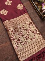 image, Banarasi Silk Blend Traditional Ethnic Woven Patola Dupatta For WOMEN | DEVANGI

