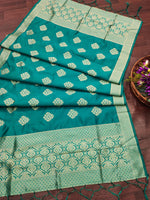 image, Paithani Silk Blend Traditional Ethnic Banarasi Woven Patola Dupatta For WOMEN | DEVANGI
