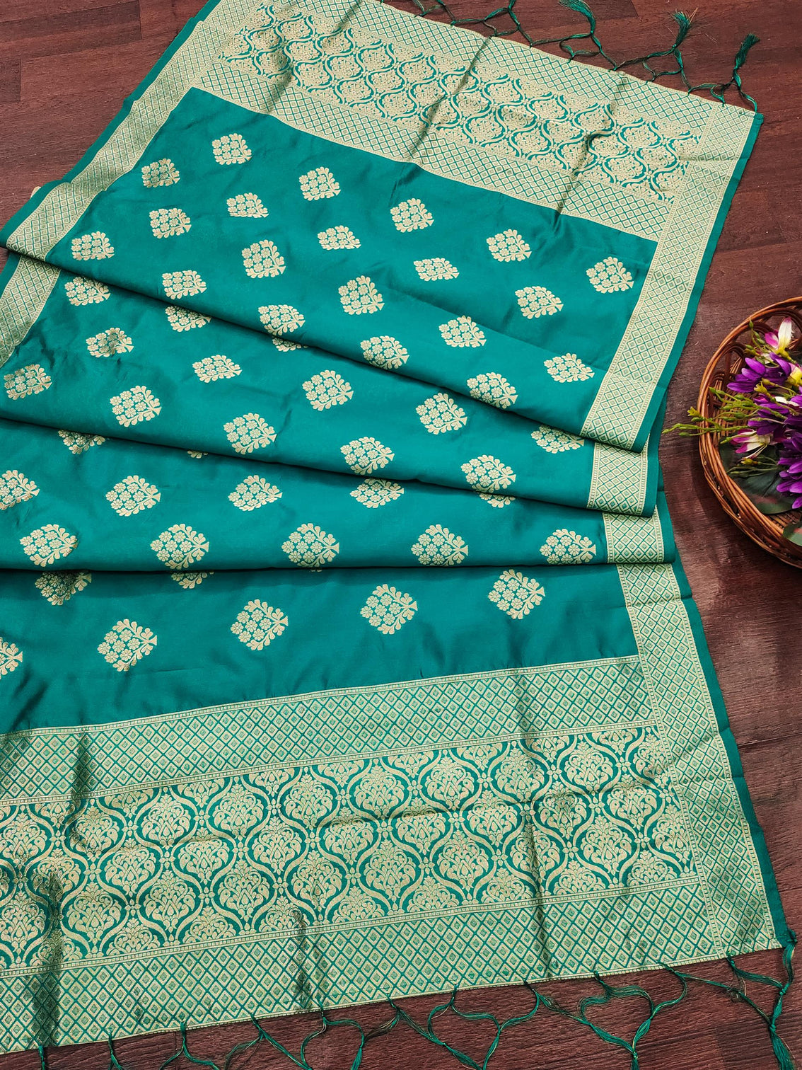 Paithani Silk Blend Traditional Ethnic Banarasi Woven Patola Dupatta For WOMEN | DEVANGI