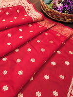 image, Banarasi Silk Blend Traditional Ethnic Woven Patola Dupatta For WOMEN | DEVANGI
