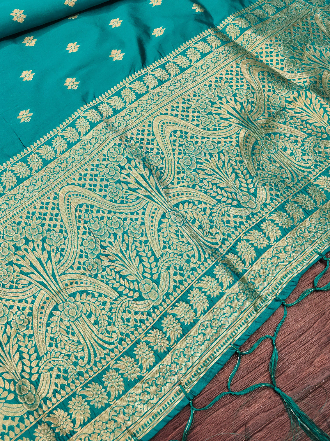 Floral Banarasi Silk Blend Traditional Ethnic Woven Patola Dupatta For WOMEN | DEVANGI