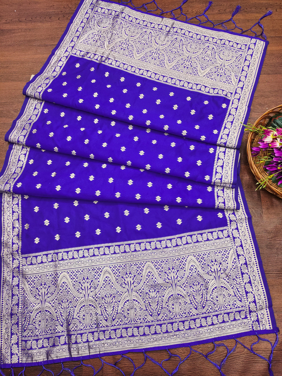 Banarasi Silk Blend Traditional Ethnic Woven Patola Dupatta For WOMEN | DEVANGI