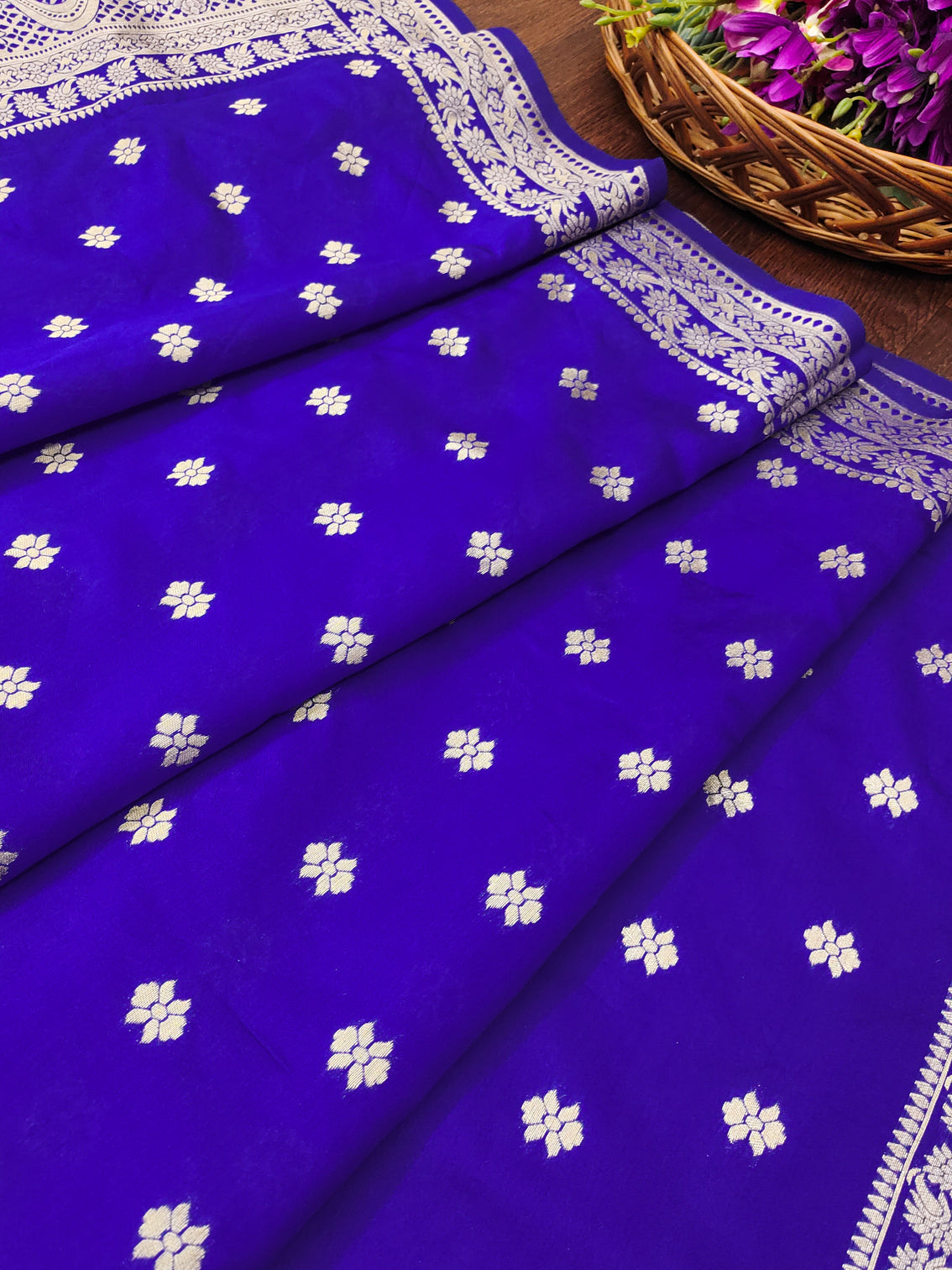 Banarasi Silk Blend Traditional Ethnic Woven Patola Dupatta For WOMEN | DEVANGI