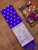 image, Banarasi Silk Blend Traditional Ethnic Woven Patola Dupatta For WOMEN | DEVANGI
