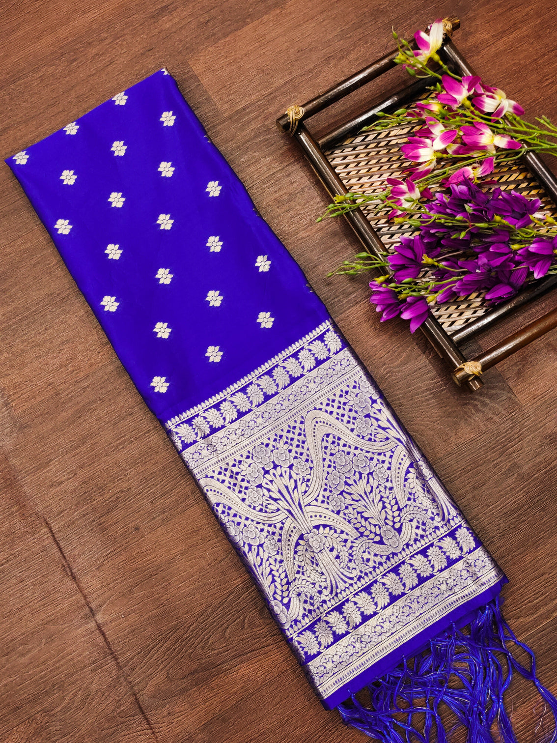 Banarasi Silk Blend Traditional Ethnic Woven Patola Dupatta For WOMEN | DEVANGI