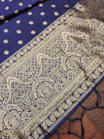 image, Floral Banarasi Silk Blend Traditional Ethnic Woven Patola Dupatta For WOMEN | DEVANGI
