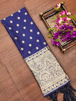 image, Floral Banarasi Silk Blend Traditional Ethnic Woven Patola Dupatta For WOMEN | DEVANGI
