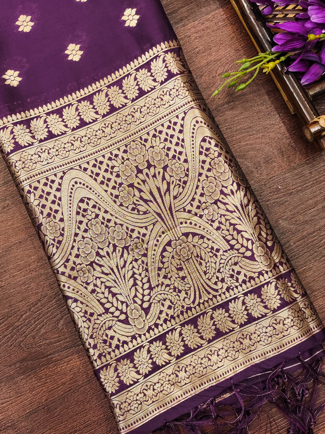 Banarasi Silk Blend Traditional Ethnic Woven Patola Dupatta For WOMEN | DEVANGI
