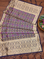 image, Minakari Silk Blend Traditional Ethnic Banarasi Woven Patola Dupatta For WOMEN | DEVANGI
