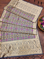 image, Minakari Silk Blend Traditional Ethnic Banarasi Woven Patola Dupatta For WOMEN | DEVANGI
