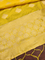 image, Floral Paithani Silk Blend Traditional Ethnic Banarasi Woven Patola Dupatta For WOMEN | DEVANGI
