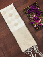 image, Floral Paithani Silk Blend Traditional Ethnic Banarasi Woven Patola Dupatta For WOMEN | DEVANGI
