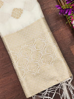 image, Floral Paithani Silk Blend Traditional Ethnic Banarasi Woven Patola Dupatta For WOMEN | DEVANGI
