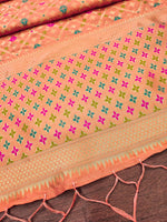 image, Banarasi Silk Blend Traditional Ethnic Woven Patola Dupatta For WOMEN | DEVANGI
