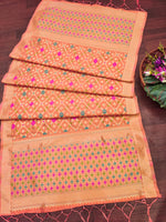 image, Banarasi Silk Blend Traditional Ethnic Woven Patola Dupatta For WOMEN | DEVANGI
