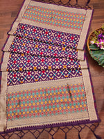 image, Banarasi Silk Blend Traditional Ethnic Woven Patola Dupatta For WOMEN | DEVANGI
