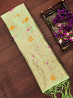 image, Floral Silk Blend Traditional Ethnic Banarasi Woven Patola Dupatta For WOMEN | DEVANGI

