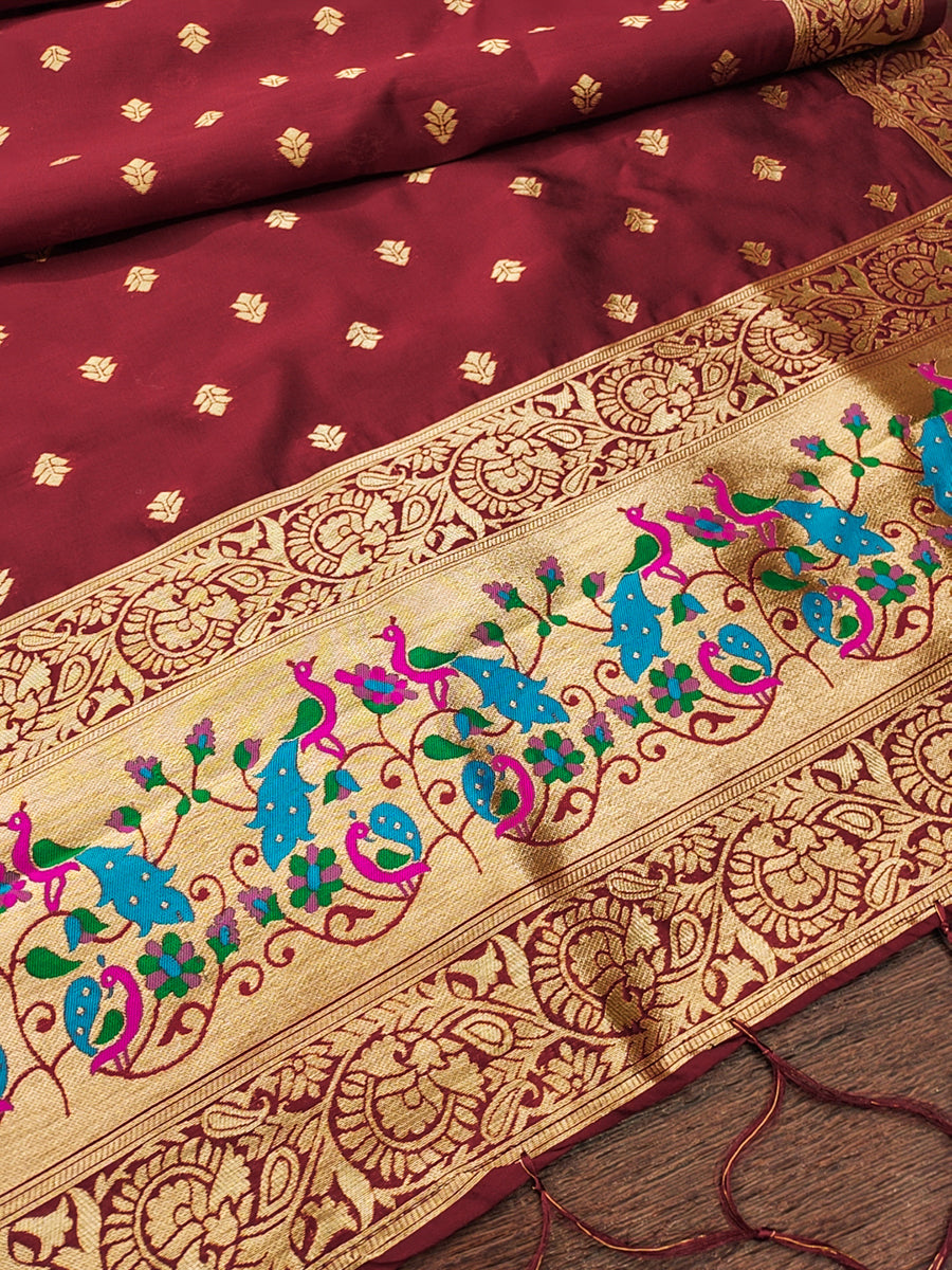 Silk Banarasi Patola woven Unstitched Salwar Suit Dress Material With Dupatta | DEVANGI