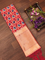 image, Silk Banarasi Patola woven Unstitched Salwar Suit Dress Material With Dupatta | DEVANGI
