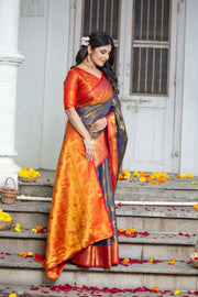 Traditional Banarasi Silk Saree for Woman's