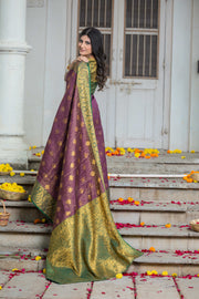Traditional Banarasi Silk Saree for Woman's