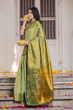 image, Traditional Banarasi Silk Saree for Woman&#39;s
