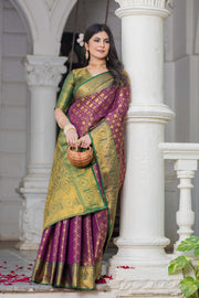 Traditional Banarasi Silk Saree for Woman's
