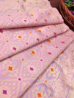 image, Floral Silk Blend Traditional Ethnic Banarasi Woven Patola Dupatta For WOMEN | DEVANGI

