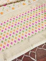 image, Banarasi Silk Blend Traditional Ethnic Woven Patola Dupatta For WOMEN | DEVANGI
